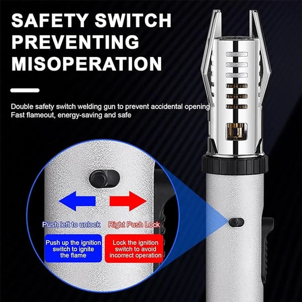 Refillable Windproof Torch Lighter