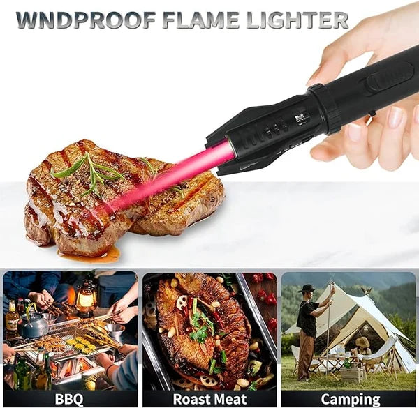 Refillable Windproof Torch Lighter