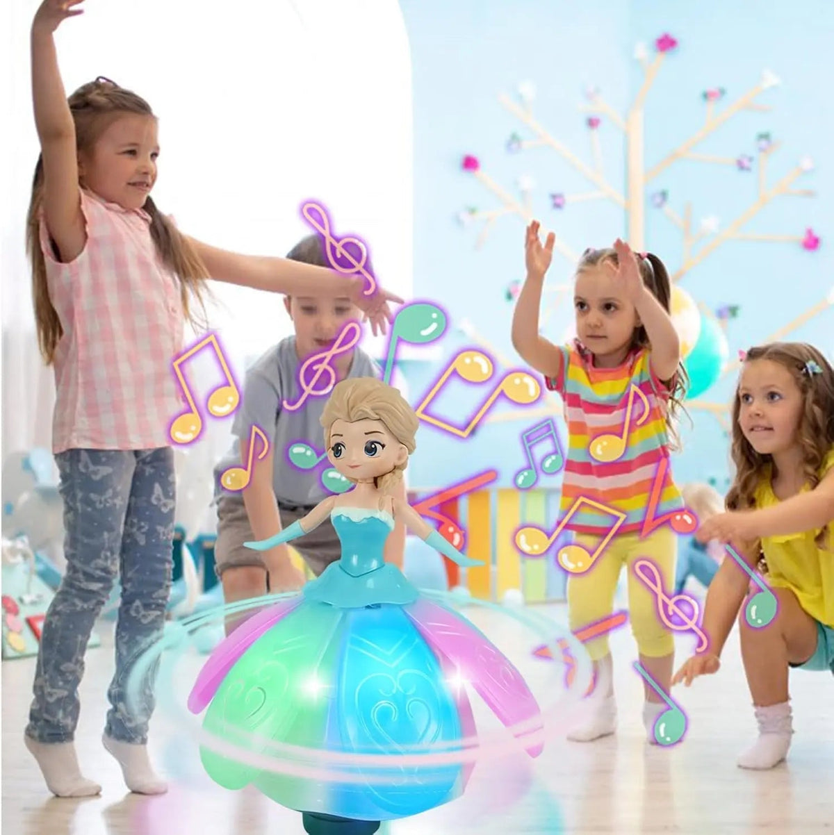 Remote Control Dancing Princess Doll with Light Up Moves