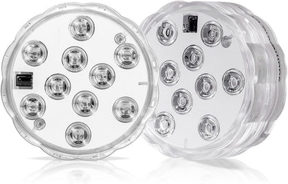 Remote Control Waterproof LED Pool Light with Magnetic Mount