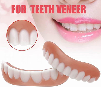 Removable Cosmetic Denture Teeth Set for Smile Enhancement
