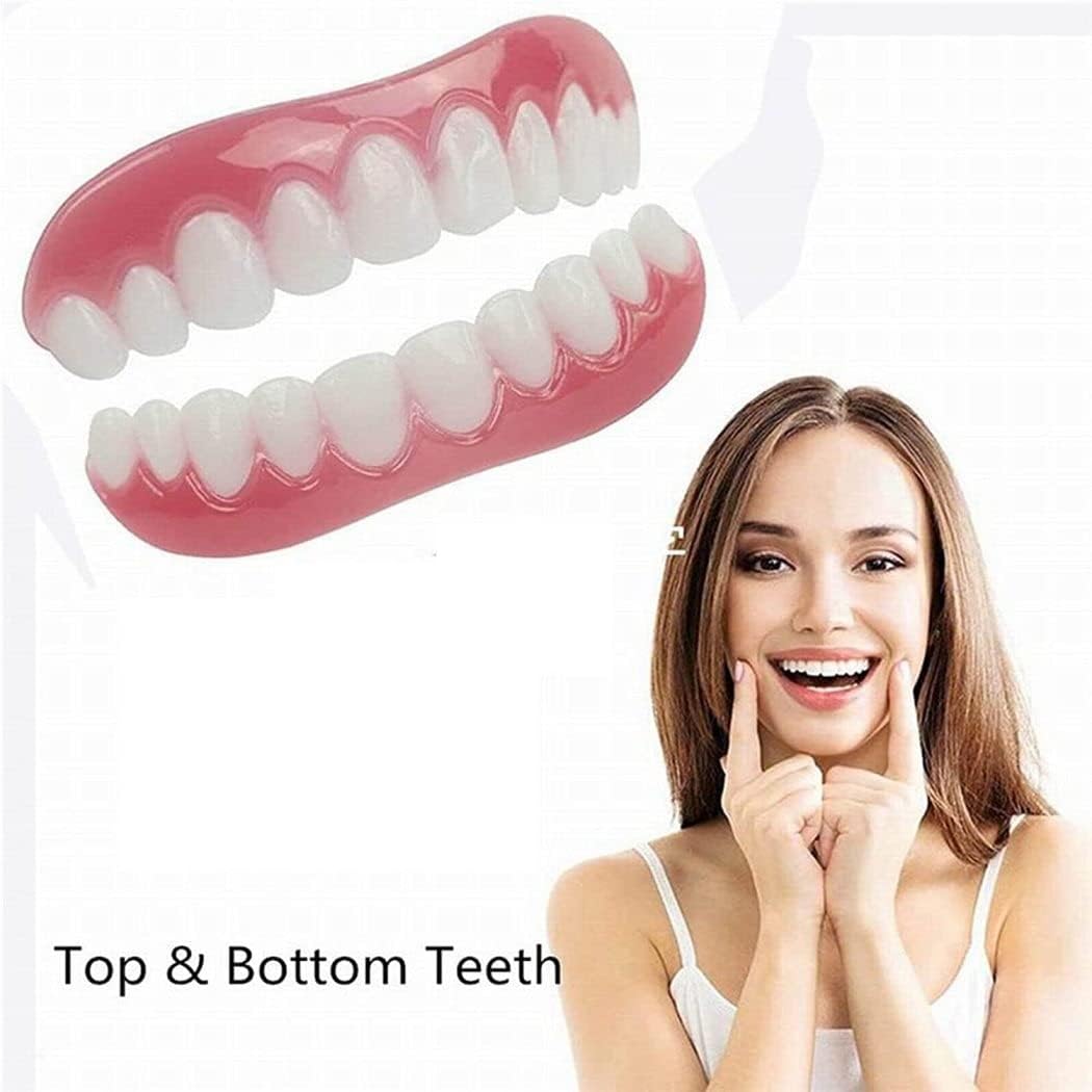Removable Cosmetic Denture Teeth Set for Smile Enhancement