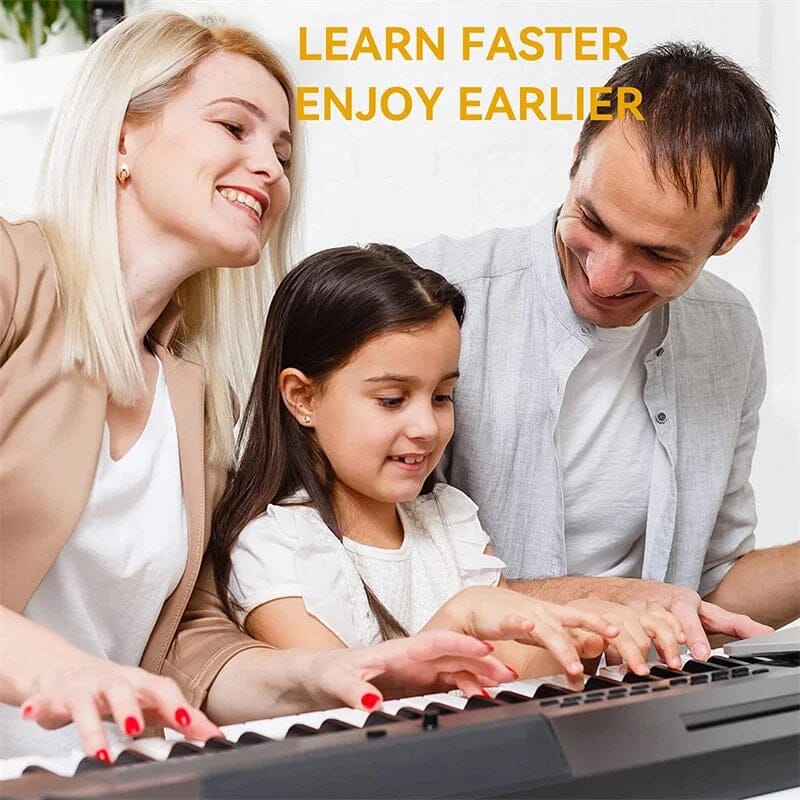 Removable Piano Keyboard Note Labels for 88 Key Keyboards