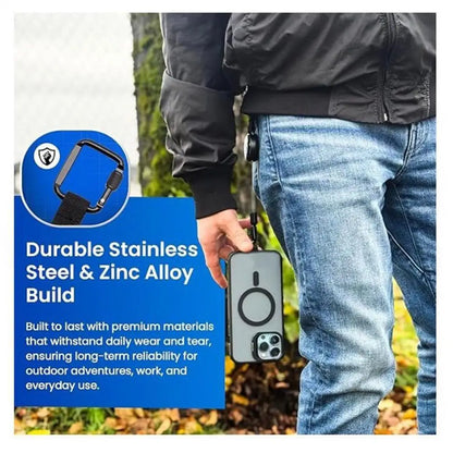 Retractable Anti Theft Phone Holder Clip
