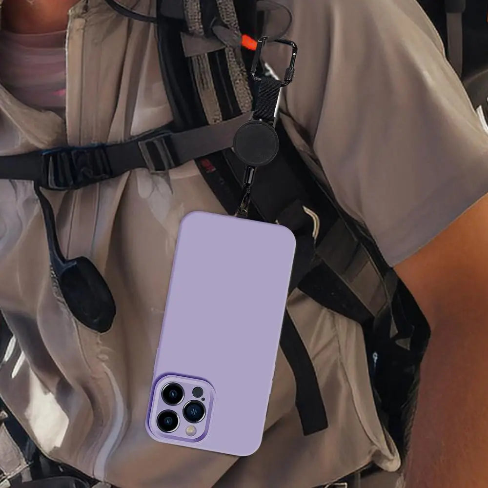 Retractable Anti Theft Phone Holder Clip