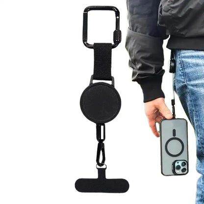 Retractable Anti Theft Phone Holder Clip