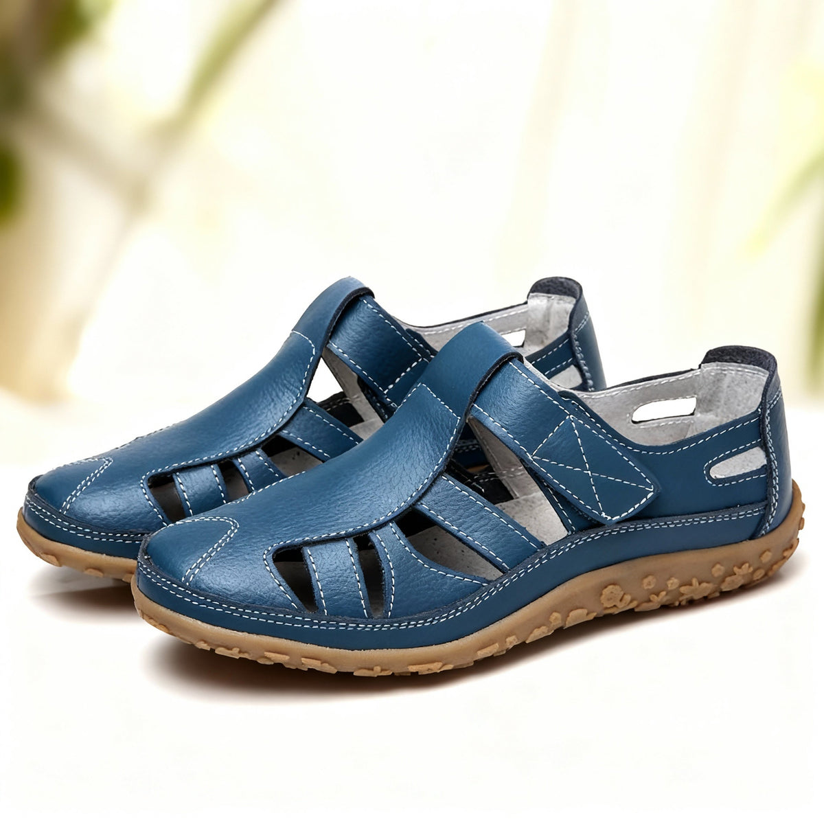 Retro Comfort Slip On Sandals with Non Slip Sole