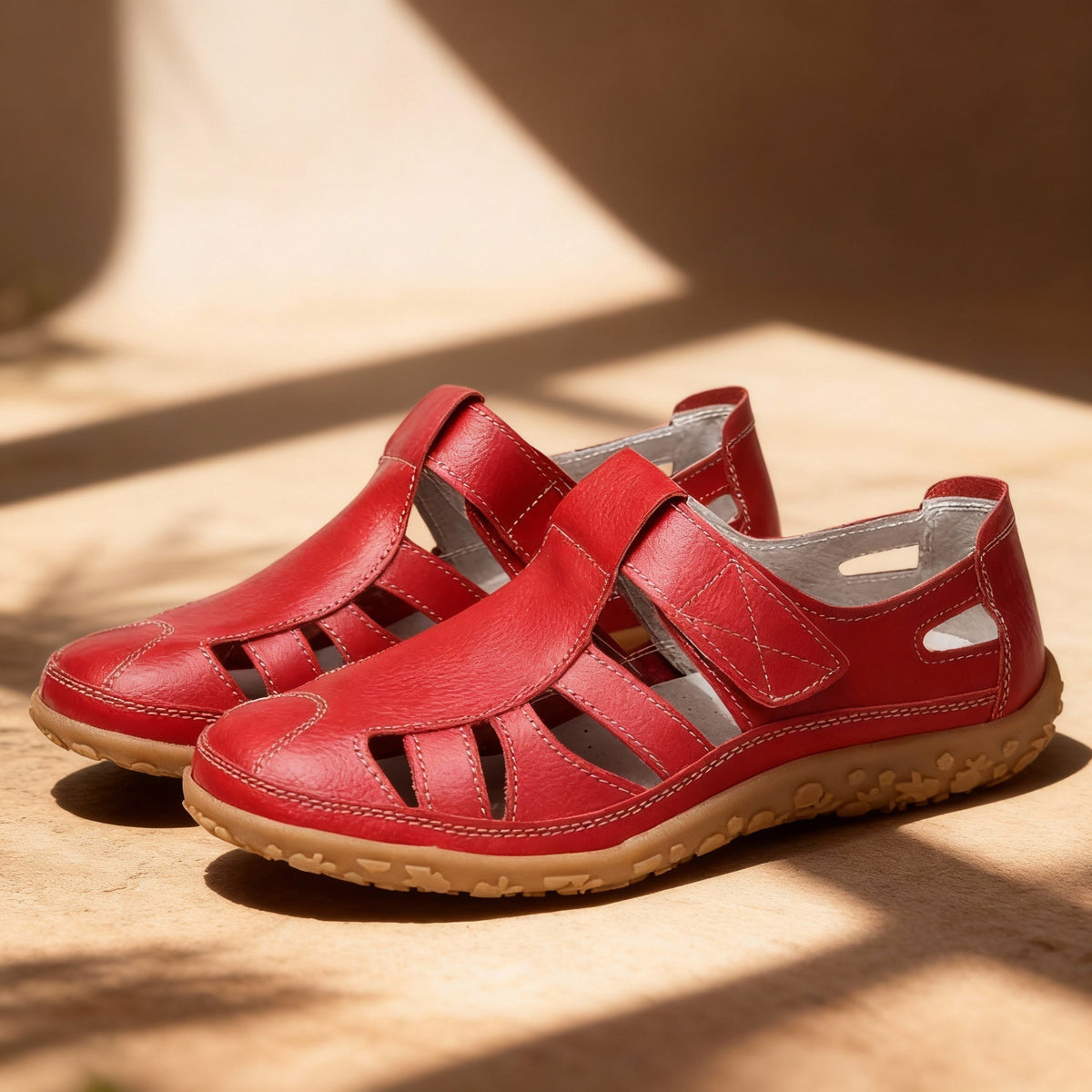 Retro Comfort Slip On Sandals with Non Slip Sole
