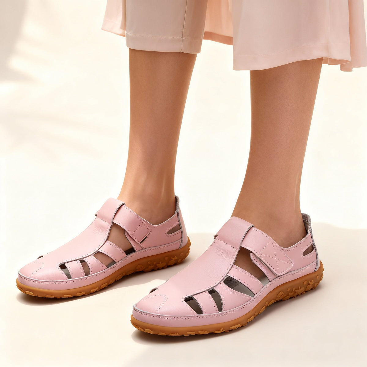 Retro Comfort Slip On Sandals with Non Slip Sole