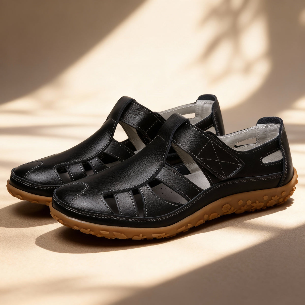 Retro Comfort Slip On Sandals with Non Slip Sole