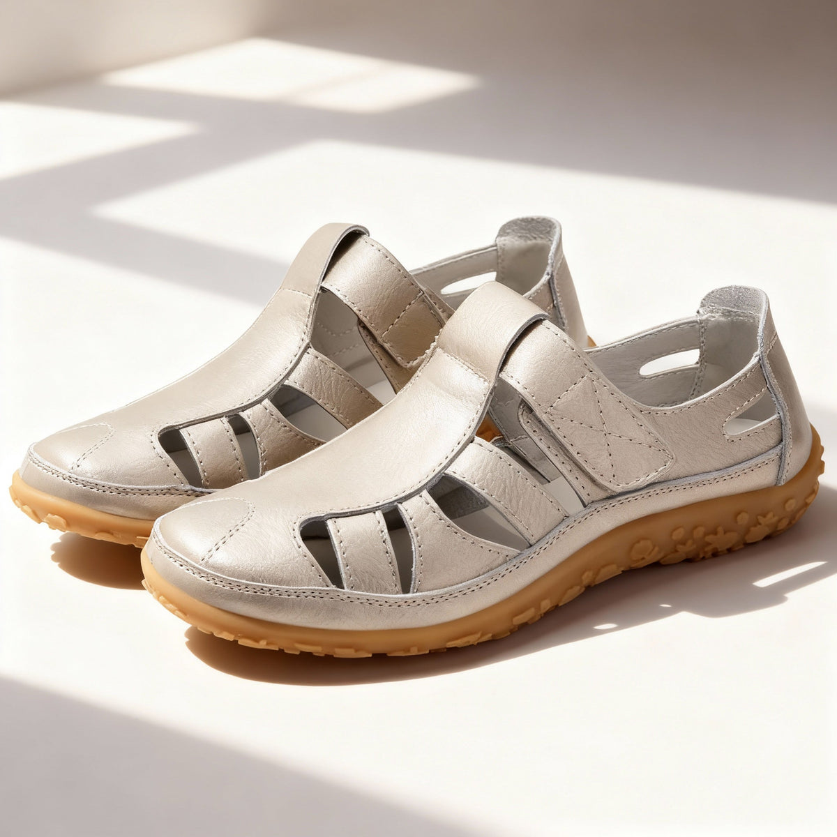 Retro Comfort Slip On Sandals with Non Slip Sole