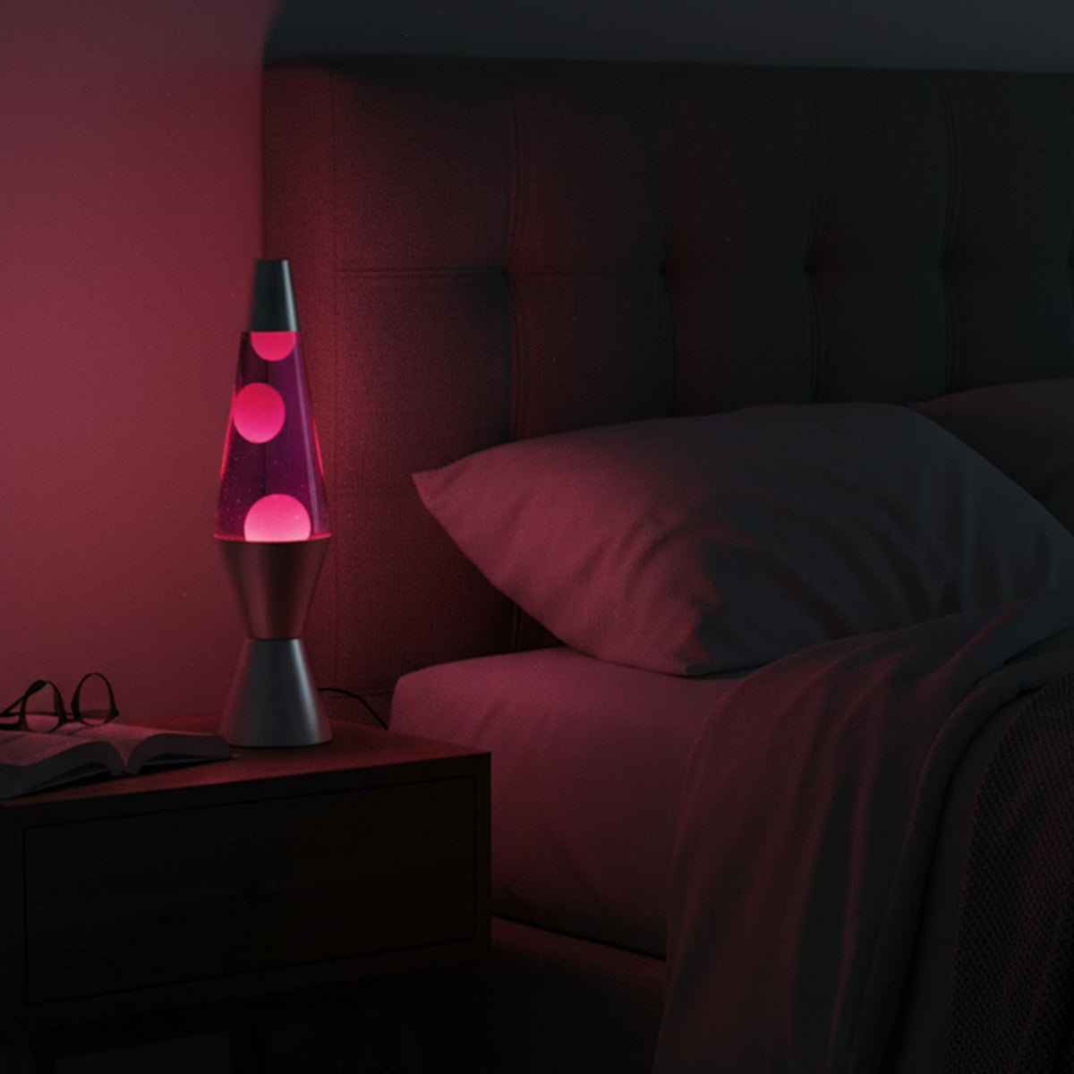 Retro Lava Lamp Glass Wax Motion Decorative Light