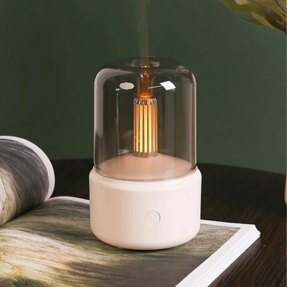 Retro USB Aroma Diffuser with Night Light Humidifier