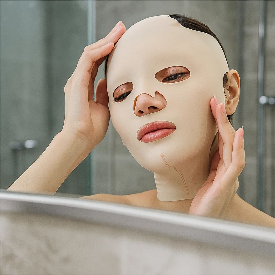 Reusable Compression Face Lift Mask for Overnight Support