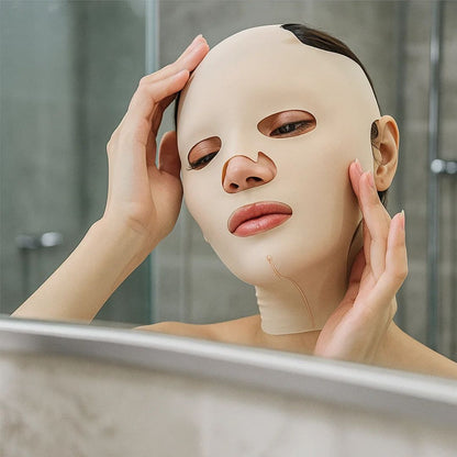 Reusable Compression Face Lift Mask for Overnight Support