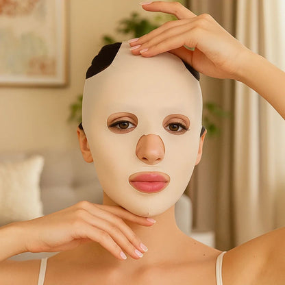 Reusable Compression Face Lift Mask for Overnight Support