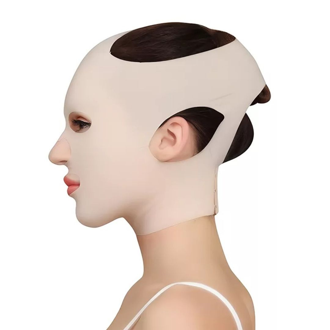 Reusable Compression Face Lift Mask for Overnight Support