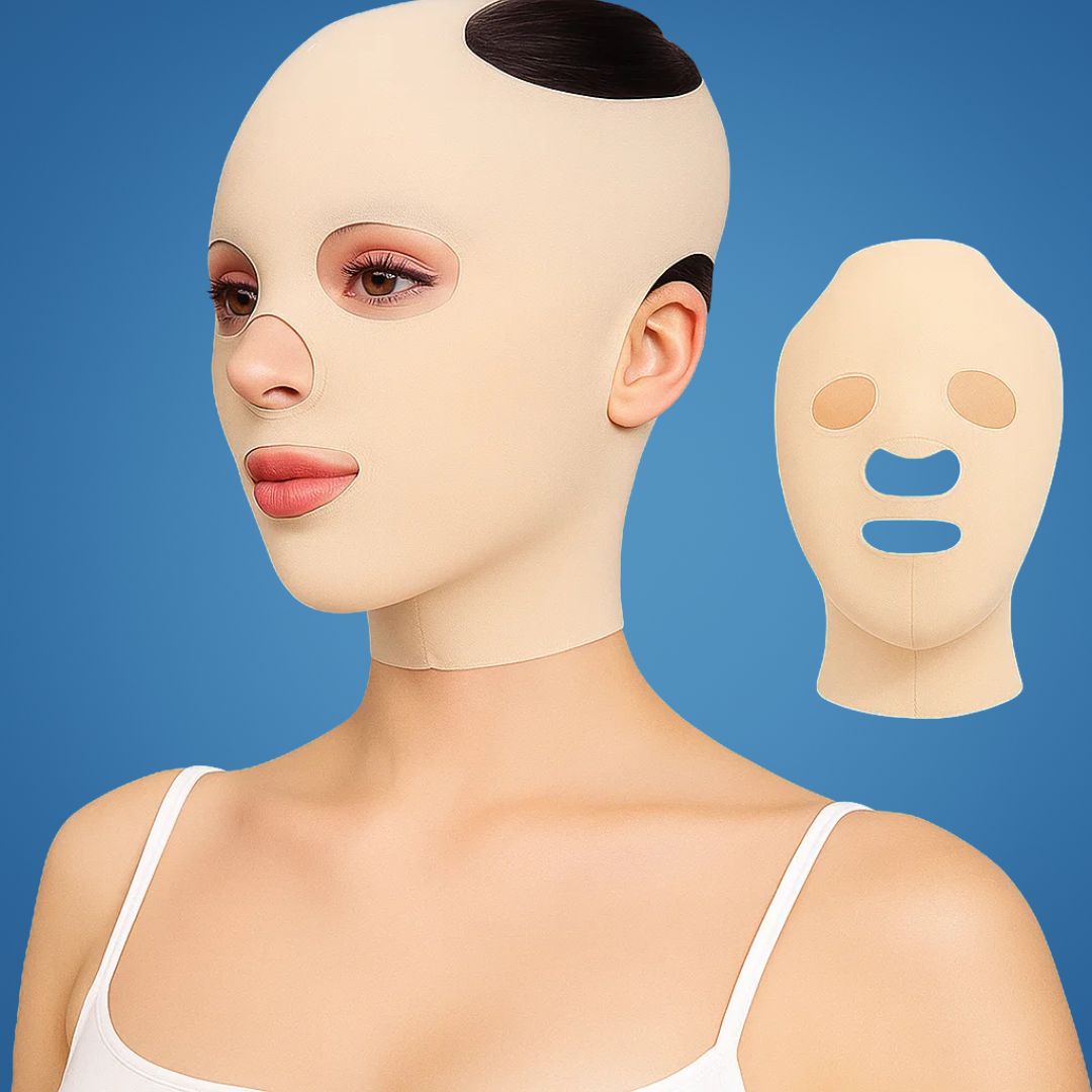 Reusable Compression Face Lift Mask for Overnight Support