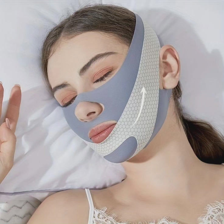 Reusable Contouring Face Lift Mask for Skin Support