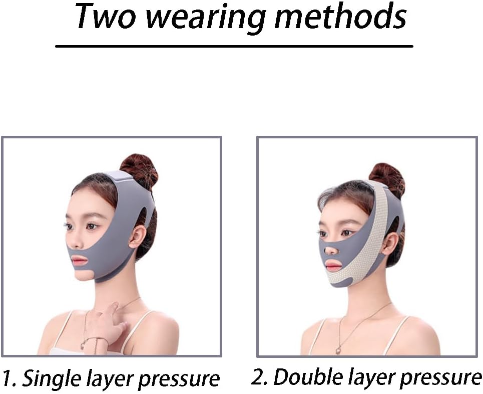Reusable Contouring Face Lift Mask for Skin Support