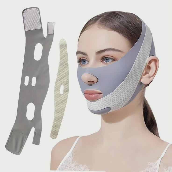 Reusable Contouring Face Lift Mask for Skin Support