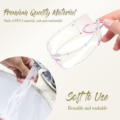 Reusable Eyebrow Stencil Kit with Elastic Strap