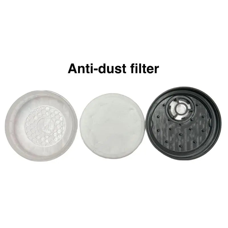 Reusable Half Face Respirator Mask with Safety Goggles