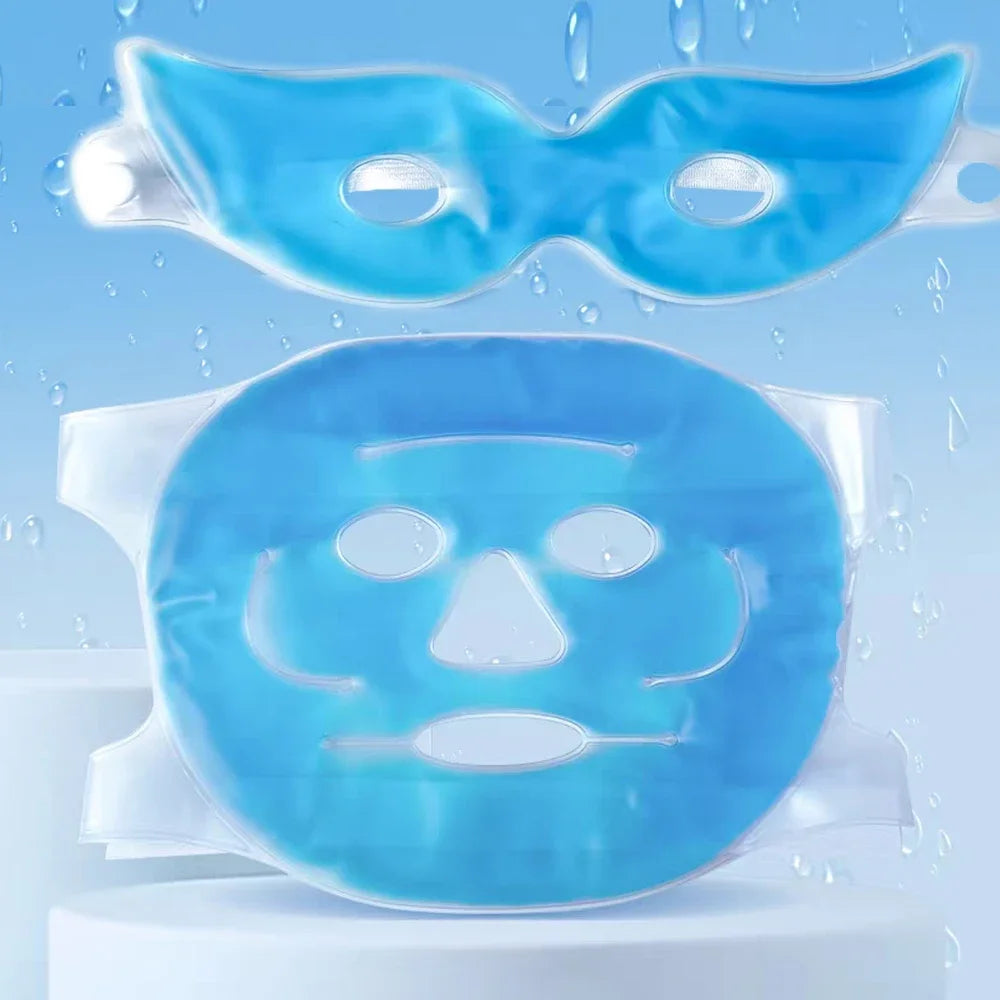 Reusable Hot and Cold Gel Face Therapy Mask