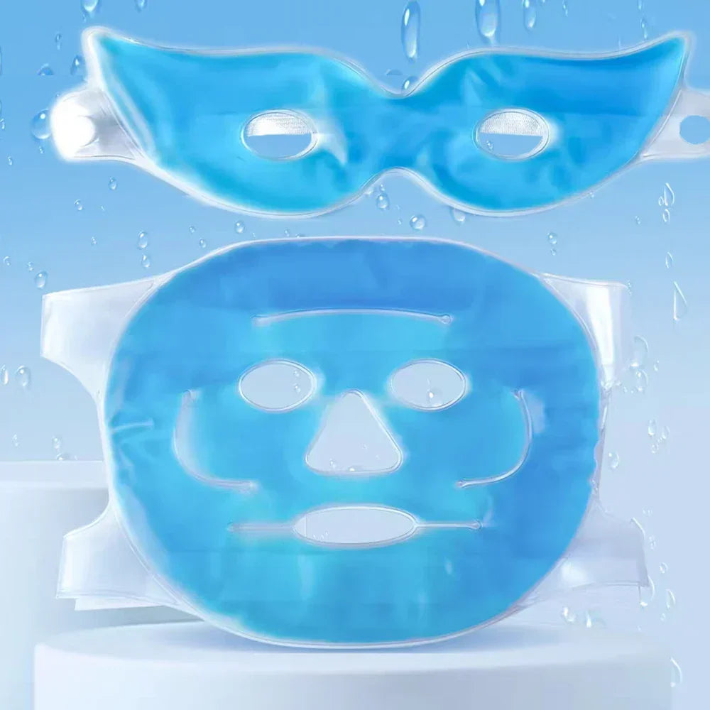 Reusable Hot and Cold Gel Face Therapy Mask