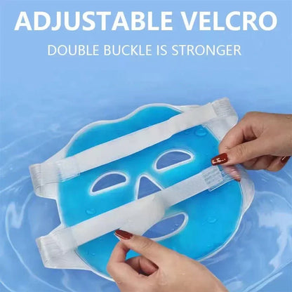 Reusable Hot and Cold Gel Face Therapy Mask