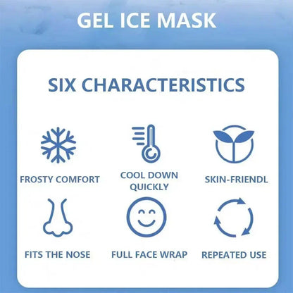 Reusable Hot and Cold Gel Face Therapy Mask