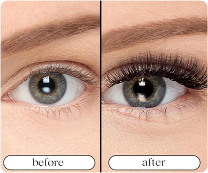 Reusable Magnetic False Eyelashes with Applicator Tweezers