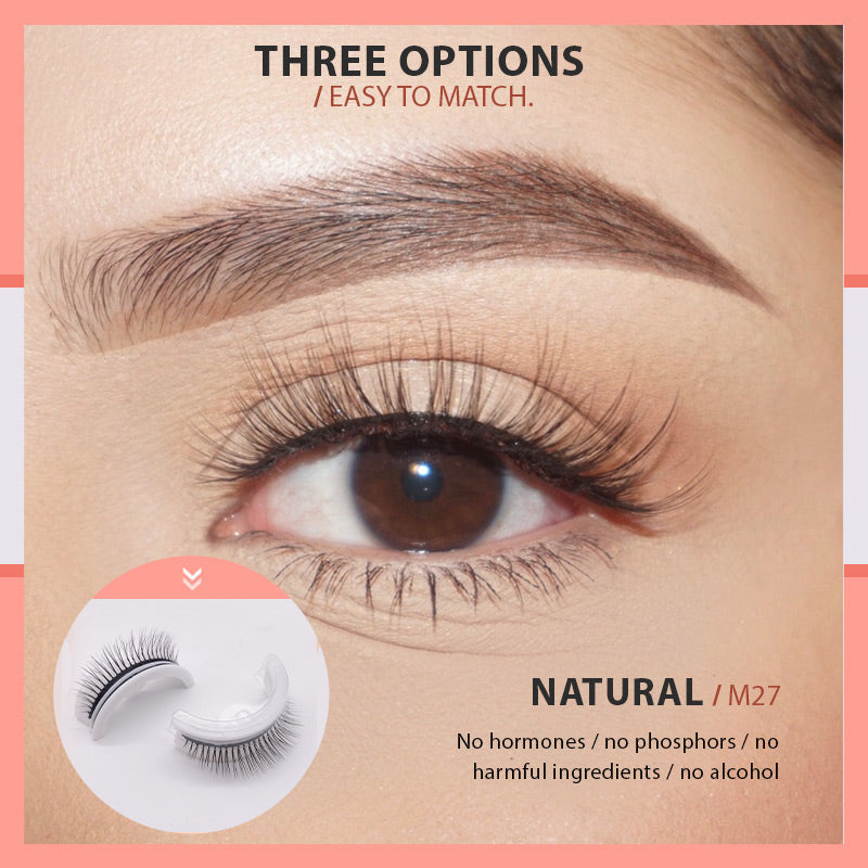 Reusable Self-Adhesive False Eyelashes