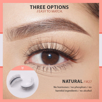 Reusable Self-Adhesive False Eyelashes