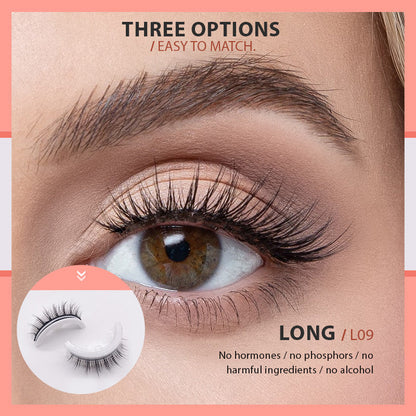 Reusable Self-Adhesive False Eyelashes
