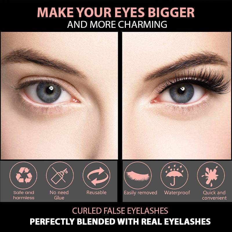 Reusable Self-Adhesive False Eyelashes