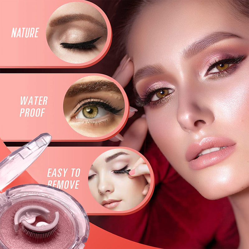 Reusable Self-Adhesive False Eyelashes