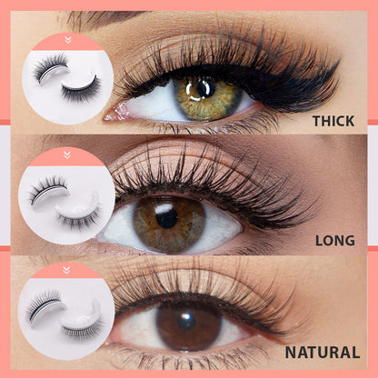 Reusable Self-Adhesive False Eyelashes
