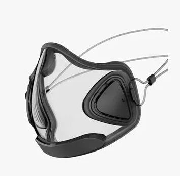 Reusable Transparent Face Shield with Adjustable Headband