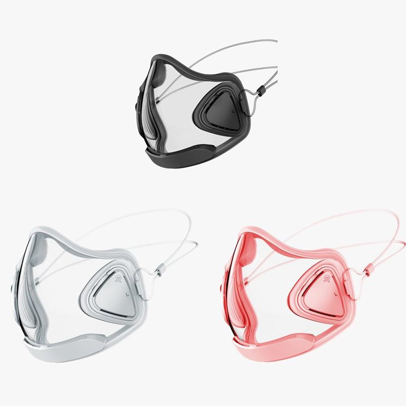 Reusable Transparent Face Shield with Adjustable Headband