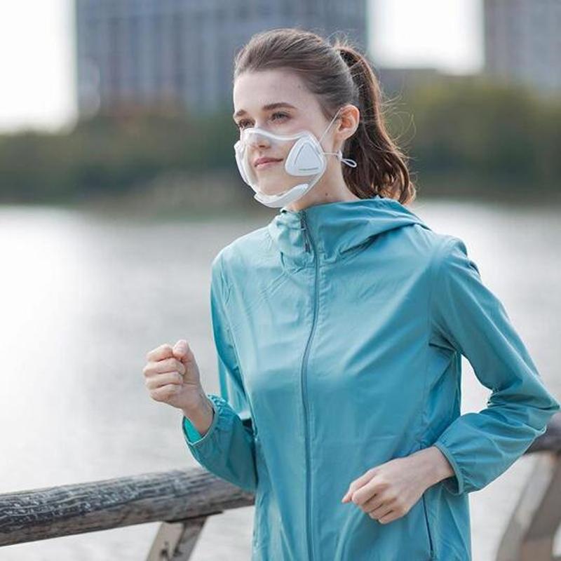 Reusable Transparent Face Shield with Adjustable Headband