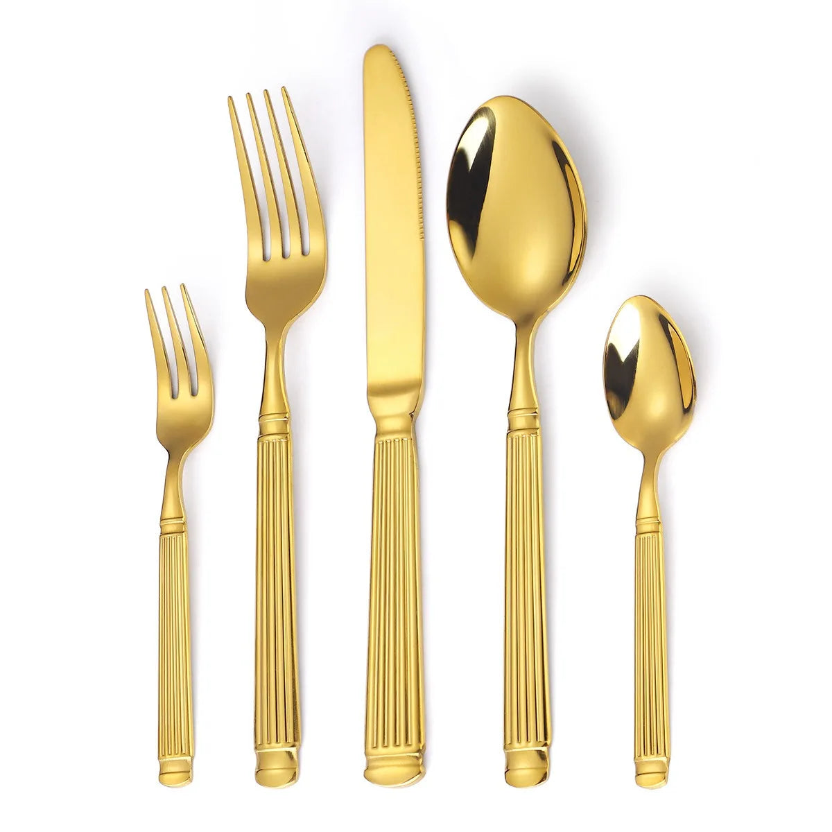 Roman Column Stainless Steel Flatware Set