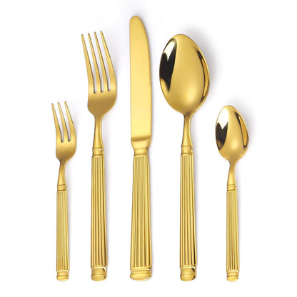 Roman Column Stainless Steel Flatware Set