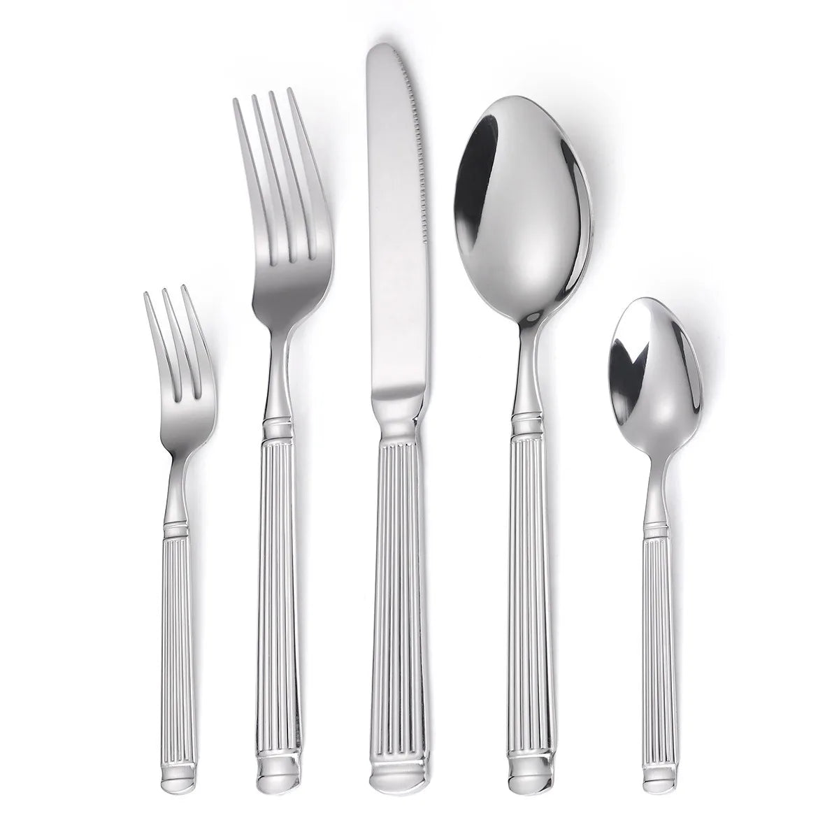 Roman Column Stainless Steel Flatware Set