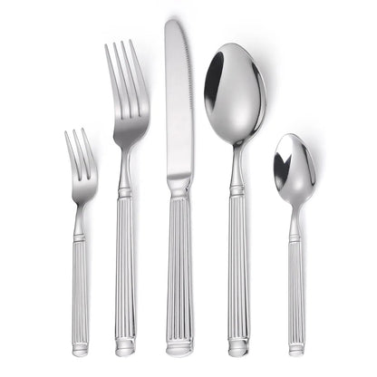 Roman Column Stainless Steel Flatware Set