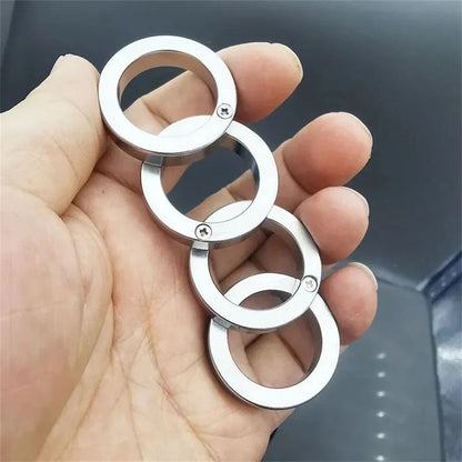 Rotatable Foldable Stainless Steel Ring Accessory