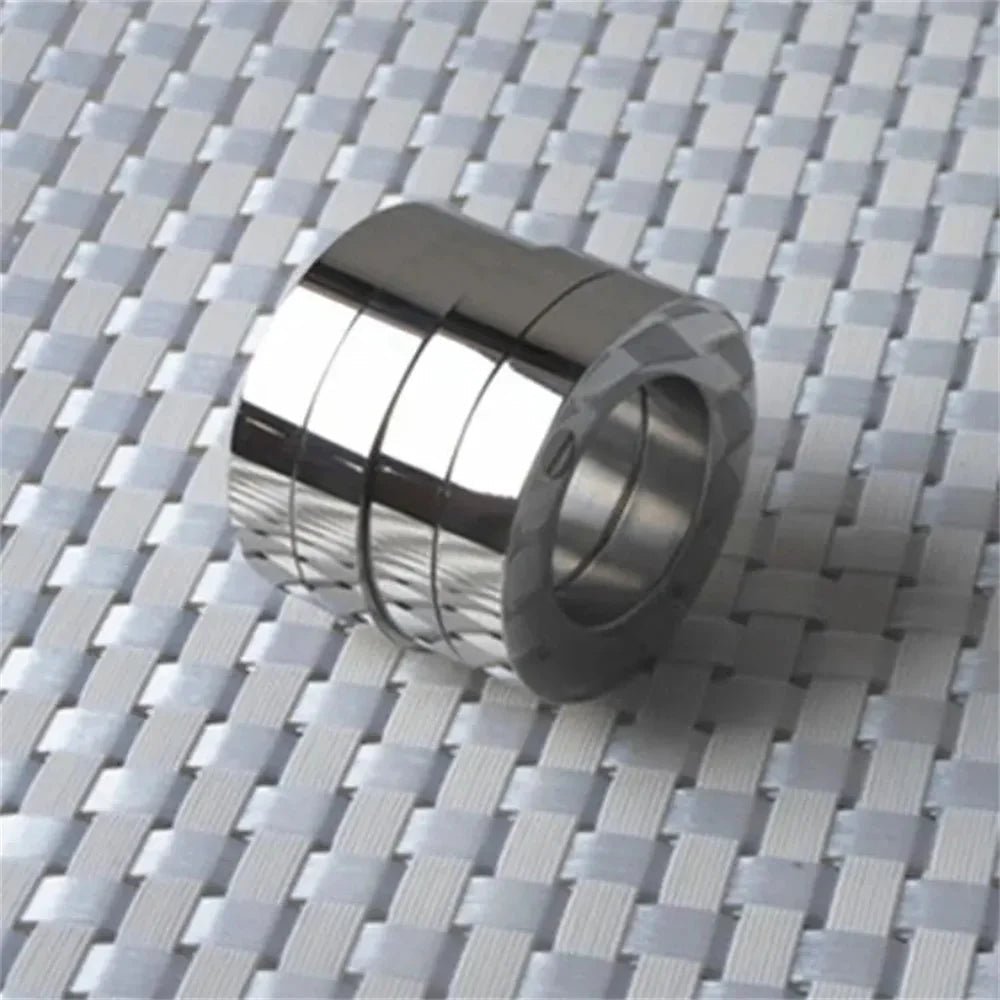 Rotatable Foldable Stainless Steel Ring Accessory