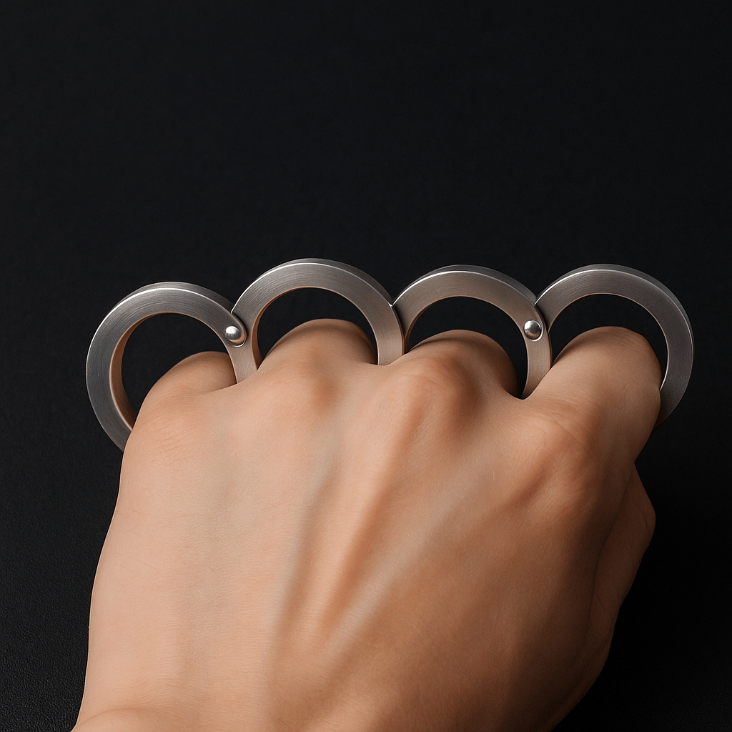 Rotatable Foldable Stainless Steel Ring Accessory