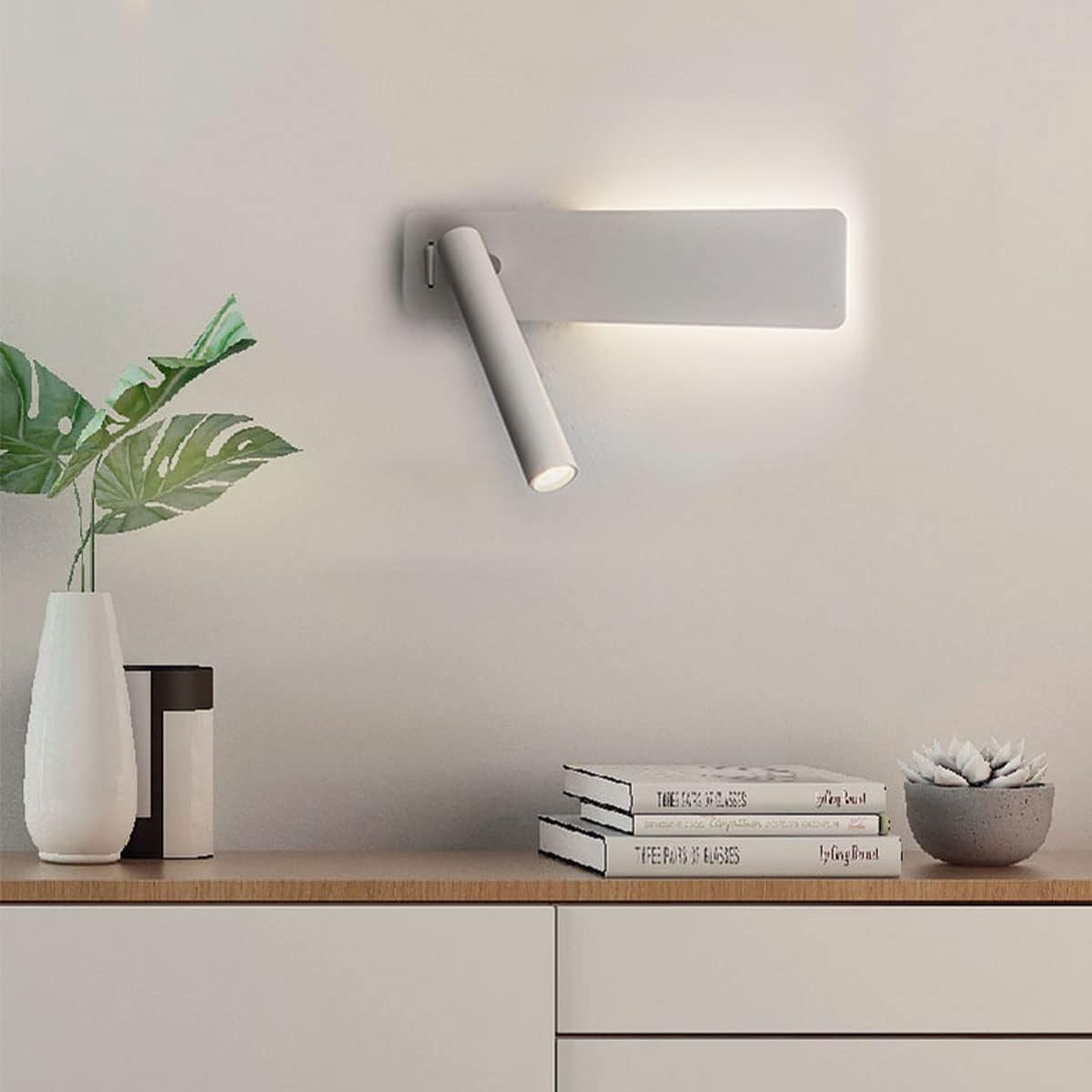 Rotatable LED Reading Wall Light Adjustable Bedside Lamp
