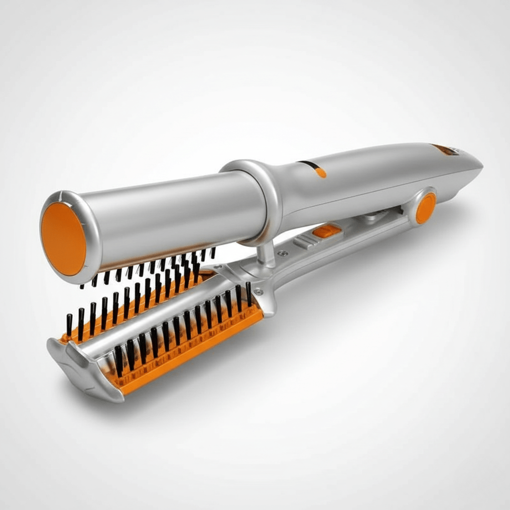 Rotating Hot Air Hair Brush Styler for Volume and Smooth Blowout Finish